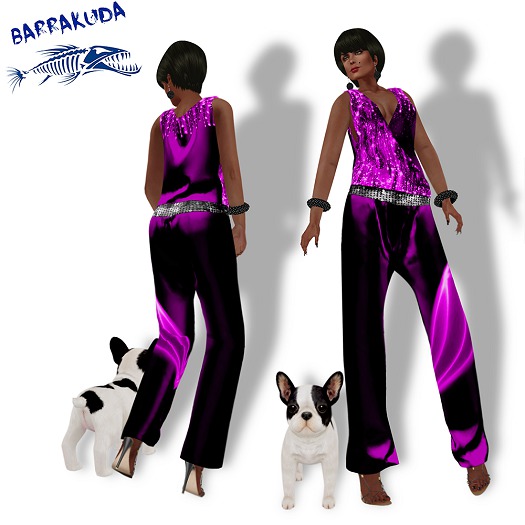 Jumpsuit "Fiery" V7 Fiolet PROMO