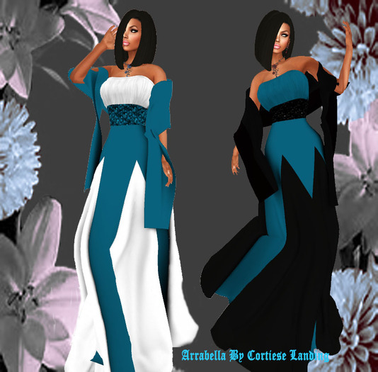 Arabella Teal boxed