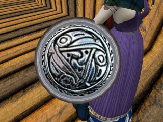 Celtic Raven Disc Shield Boxed