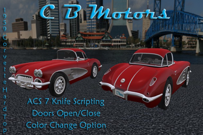 {CBM} 1959 Corvette Hard Top