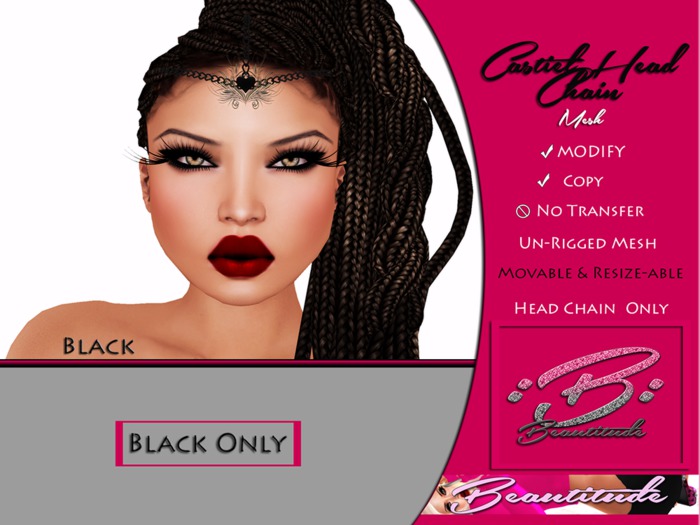 :[Beautitude]: Dasia Linked Chain [Fatpack] (WEAR TO UNPACK)