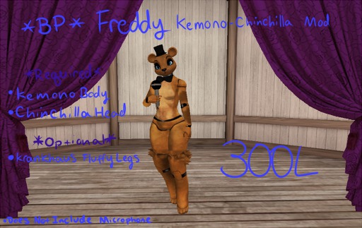 *BP* Kemono-Chinchilla Freddy Mod