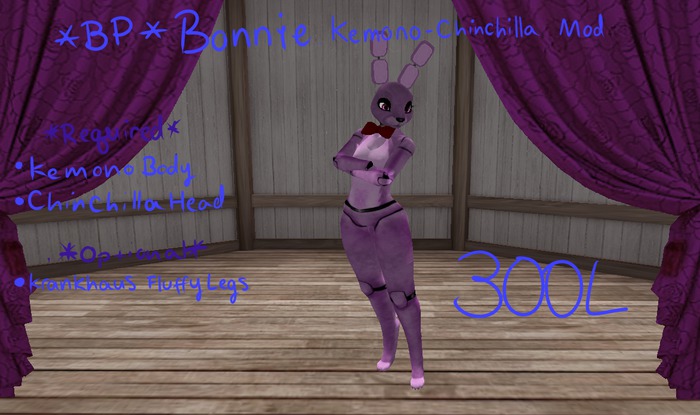 *BP* Kemono-Chinchilla Bonnie Mod
