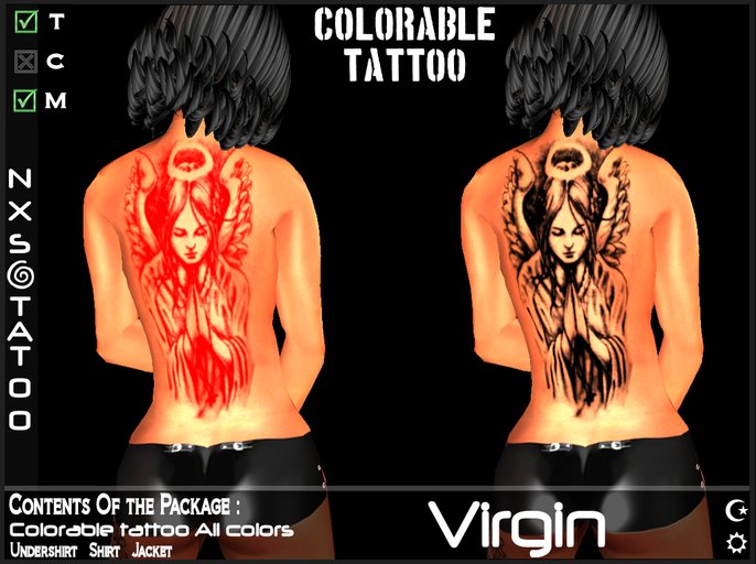 Virgin Tattoo Color : : : NXS TATOO : : :