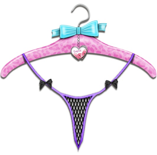 BabyDoll. Net Pantie / Purple