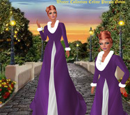 Winter Collection Celine Purple Boxed