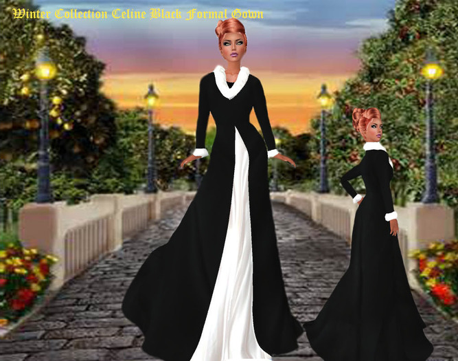 Winter Collection Celine Black Boxed