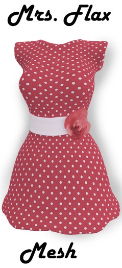 Mrs Flax Pink Dress