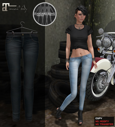 :SZD: Style Skinny Jeans - Dark