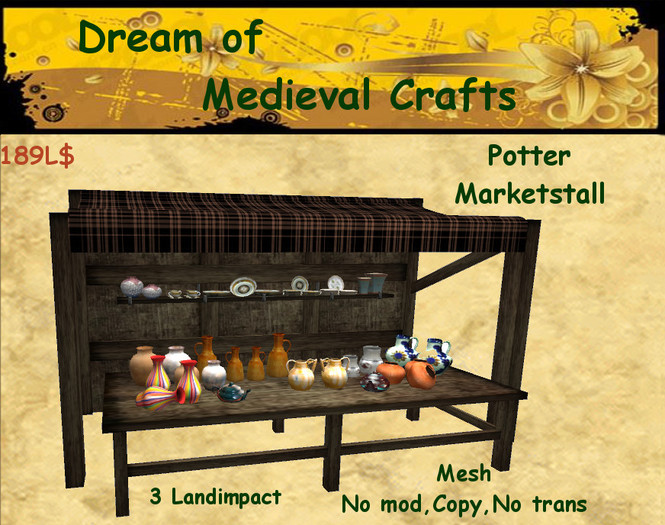 ((*DMC*)) Marketstall Potter