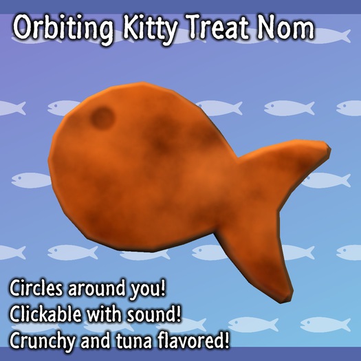 Orbiting Kitty Treat Nom