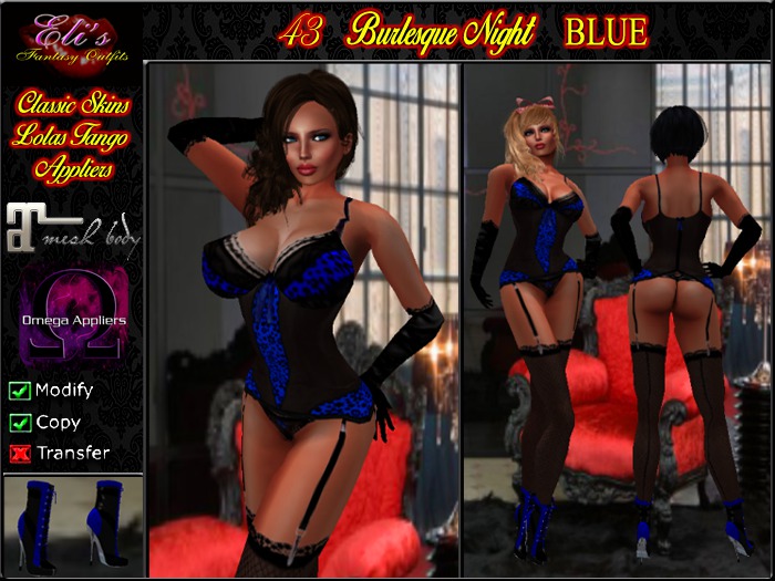 43 Burlesque Night Blue