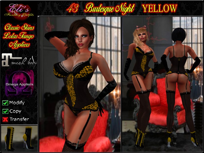 43 Burlesque Night Yellow