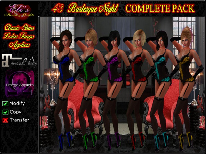 43 Burlesque Night Box