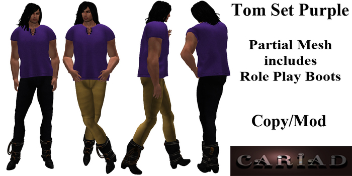 Tom complete outfit in Purple