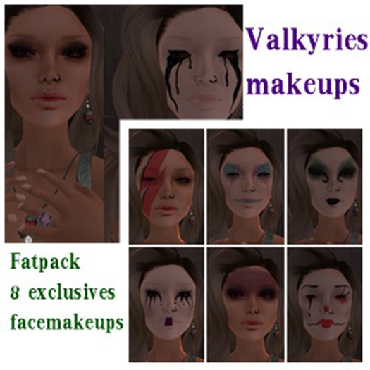 Valkyries*Makeups fat pack