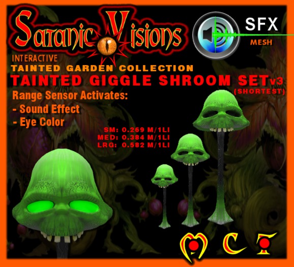 Tainted Giggle Shroom Set (BOX)