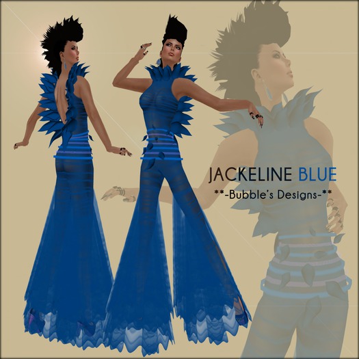 Bubble's Designs-JACKELINE BLUE
