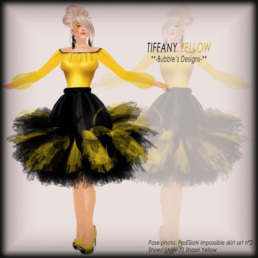 Bubble's Designs-TIFFANY YELLOW