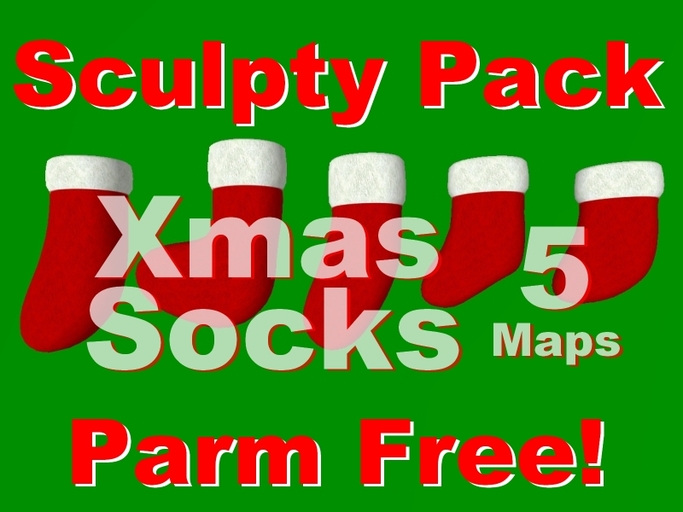 small Lemon Sculpty Pack XmasSocks(WS)