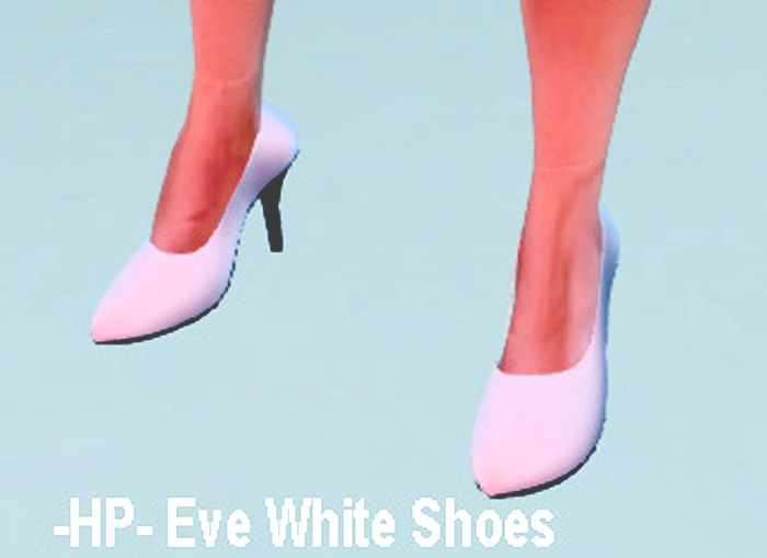 -HP- White Heels 01