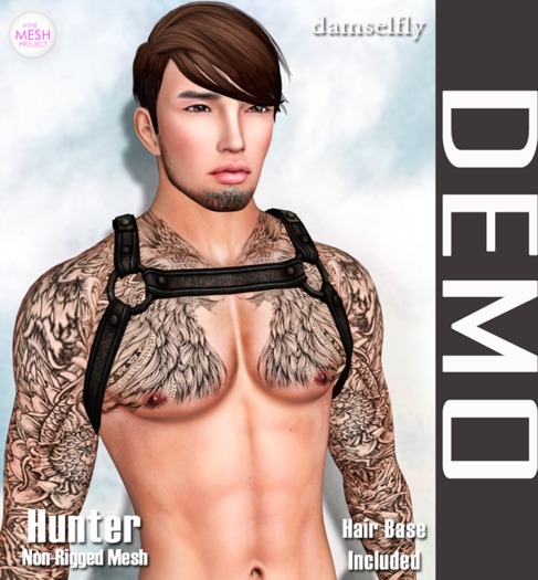 *~*DEMO*~*Damselfly*~*Hunter Non-Rigged Mesh
