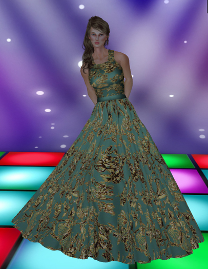 -HP- Gold Roses