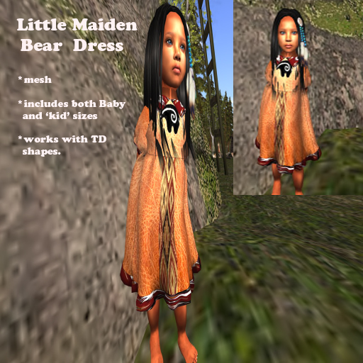 Little Maiden Bear Dress Box