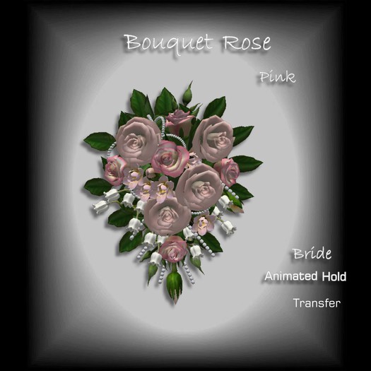 Bouquet Roses BRIDE PINK 