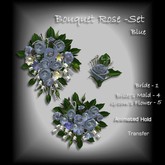 Bouquet Roses SET BLUE 