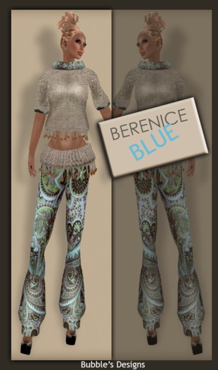 Bubble's Designs-BERENICE blue