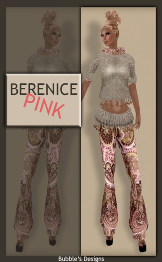 Bubble's Designs-BERENICE pink