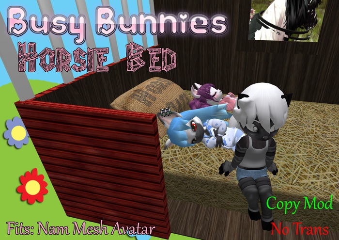 Busy Bunnies Horsie Bed