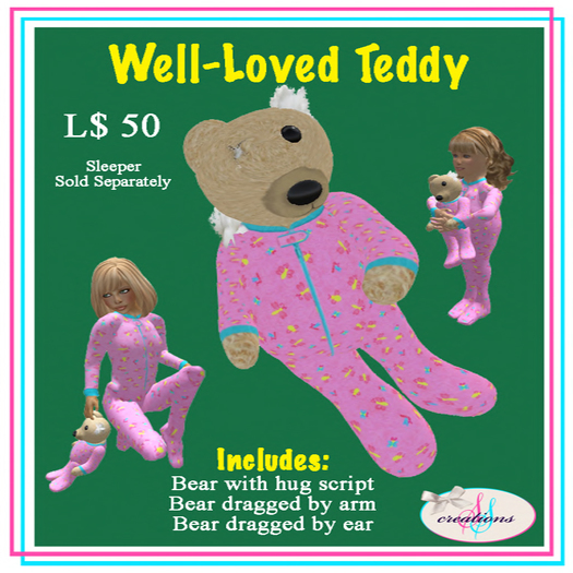 *SS* Well Loved Teddy (pink)