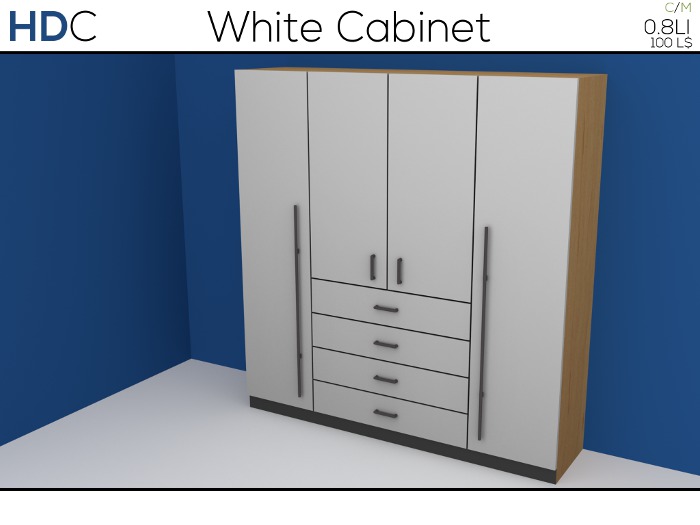 HDC - White Cabinet