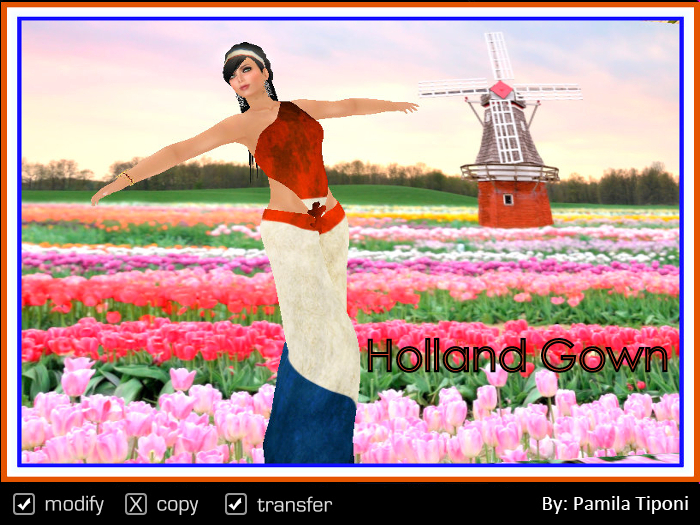 Miss Hollandia Gown Inclusive Free Gratis Hair!!