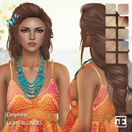 TRUTH HAIR Delphine (Mesh Hair) - light blondes