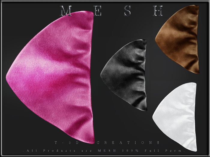 T-3D Creations [ Petal Ruffle ] Micro MESH - Full Perm -