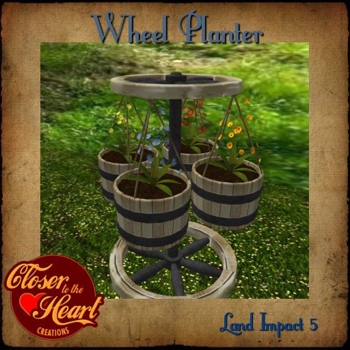 Wheel Planter BOXED