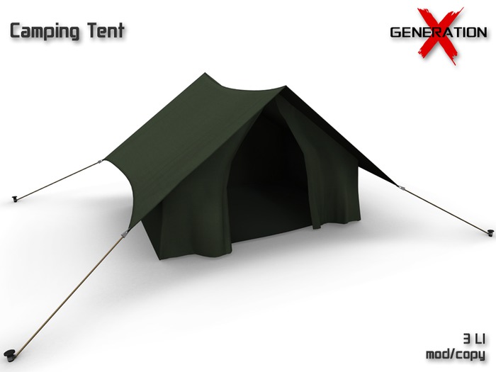 [ GENERATION X ] Camping Tent - green