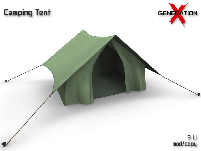 [ GENERATION X ] Camping Tent - mint
