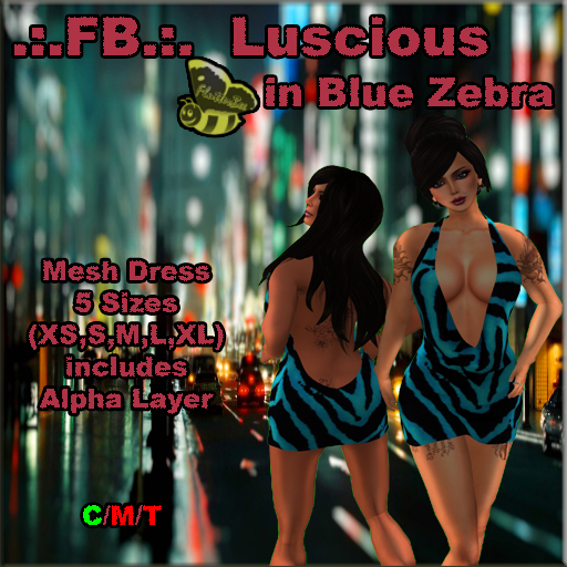 .:.FB.:. Luscious Blue Zebra