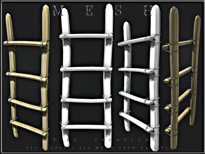 T-3D Creations [ Ladder ]  Regular MESH - Full Perm -