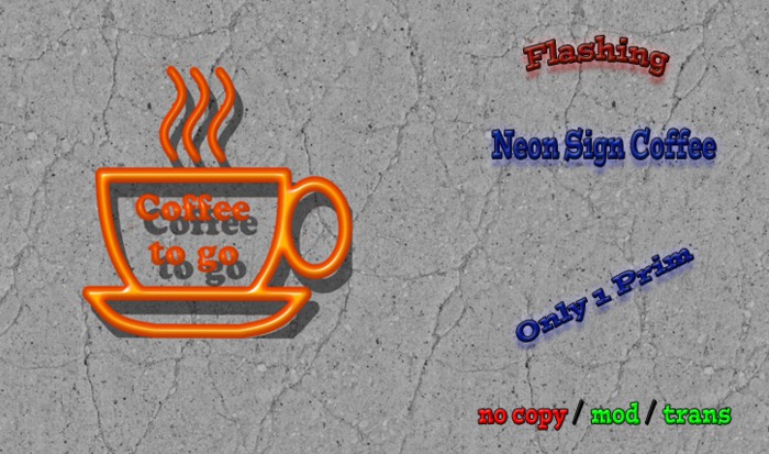 [Crazy] Neon Sign Coffee