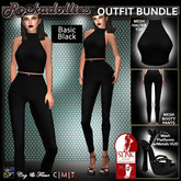 C&F Rockadollies Outfit Bundle 2 - Black