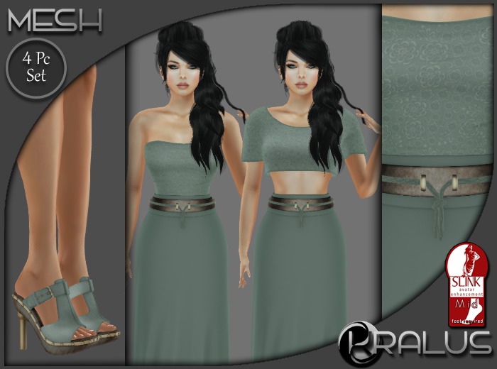 ::KRALUS:: Mesh : Primrose : Sage