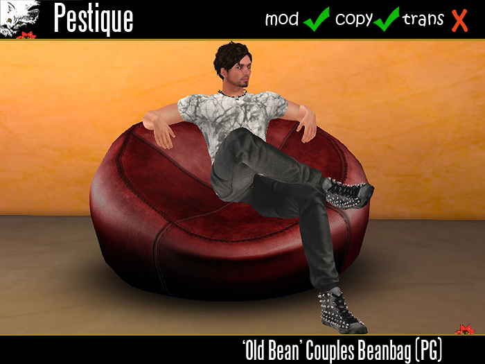Old Bean Couples Beanbag (PG)