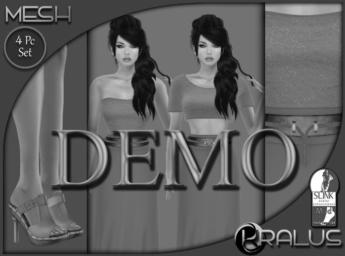 ::KRALUS:: Mesh : Primrose : Sage DEMO