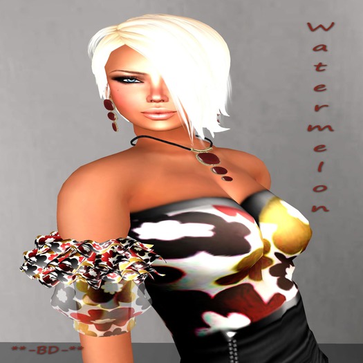 Bubble's Designs-NEREA WATERMELON