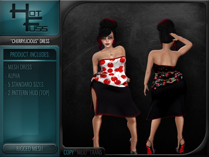Hot Fuss "Cherrylicious" Dress - DEMO